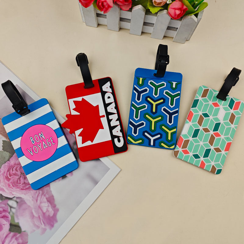 Unisex Vibrant Patterned Luggage Tag Stornfield