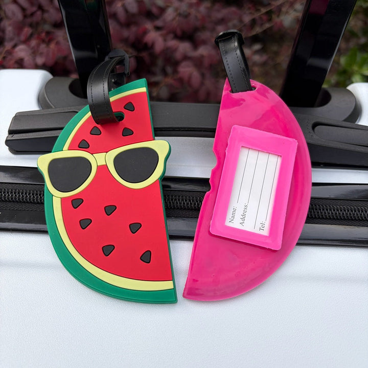 Watermelon-Themed Luggage Tag Stornfield