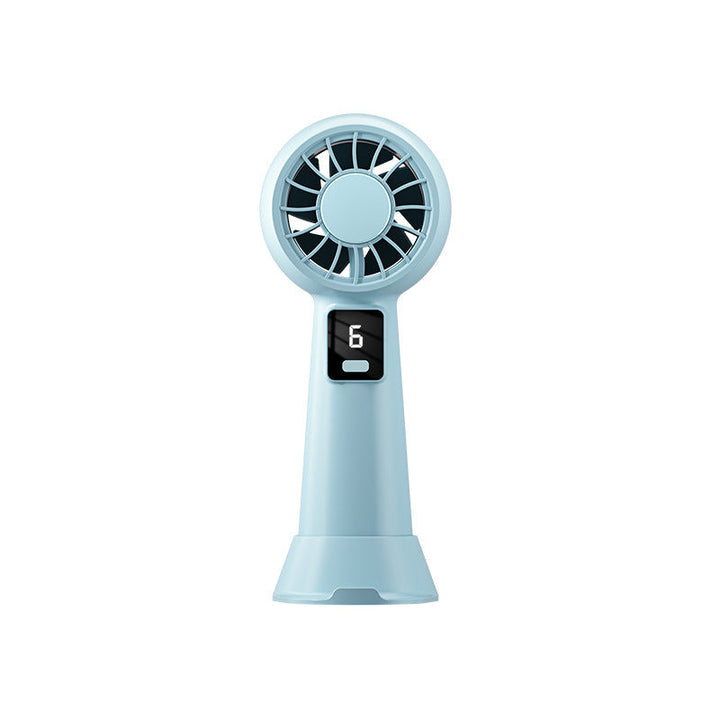 Women's Portable Fan with Digital Display Stornfield