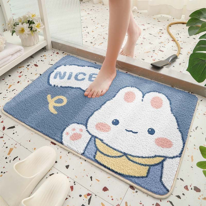 Cute Duck-Themed Bathroom Mat