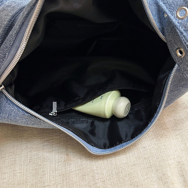 Fashionable Denim Shoulder Bag