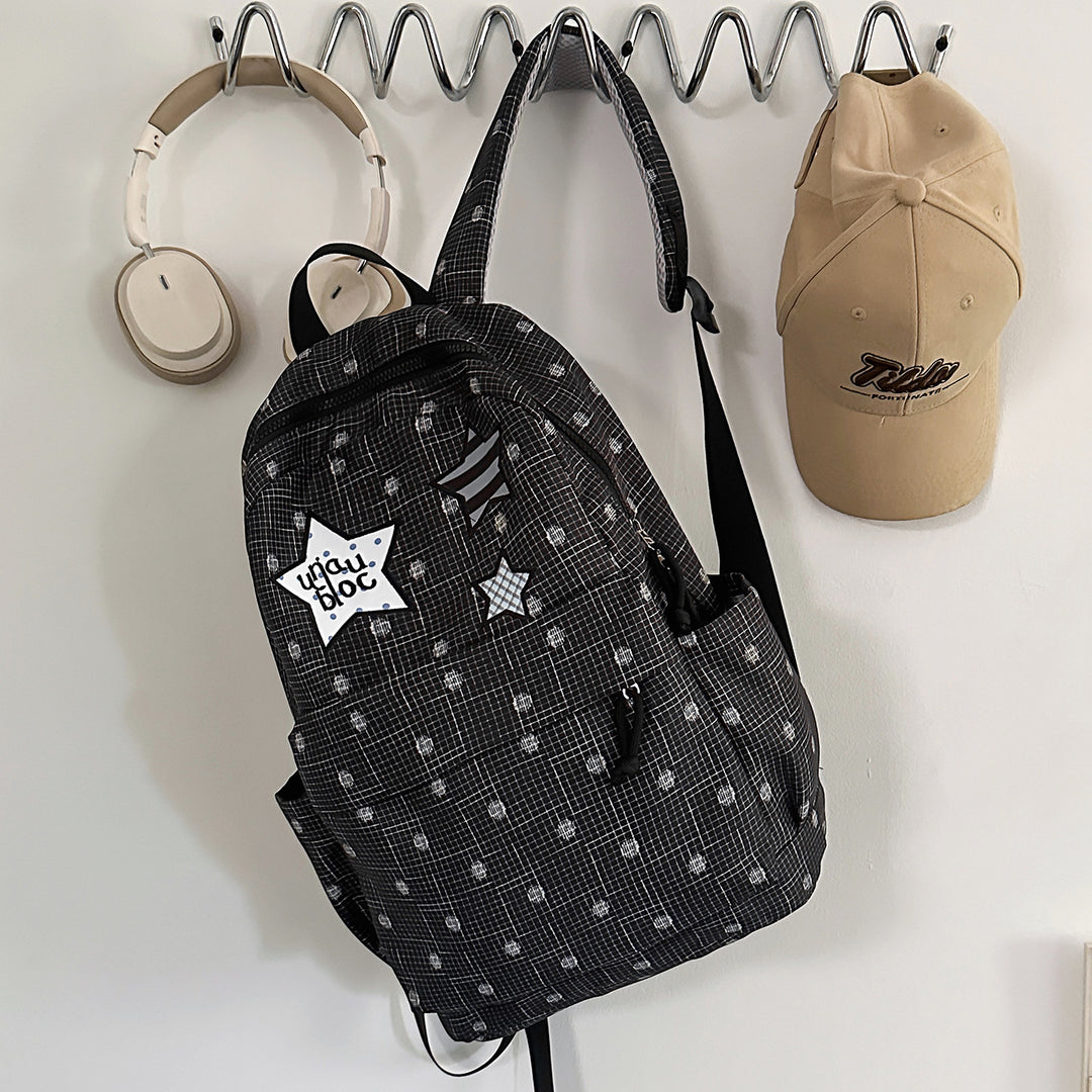 Polka Dot Patterned Casual Backpack Stornfield