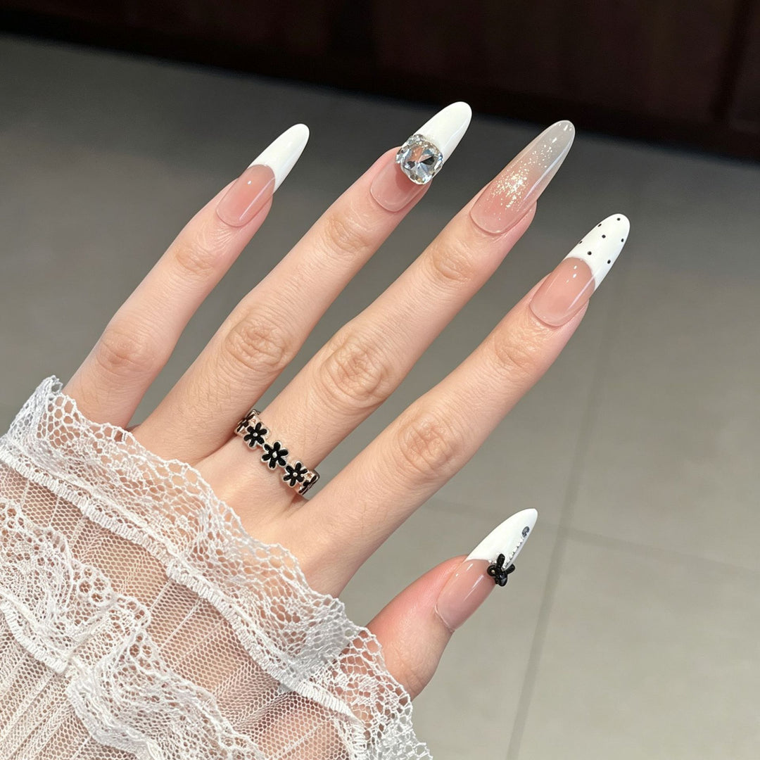 Elegant Long Stiletto Press-On Nail Extensions Stornfield