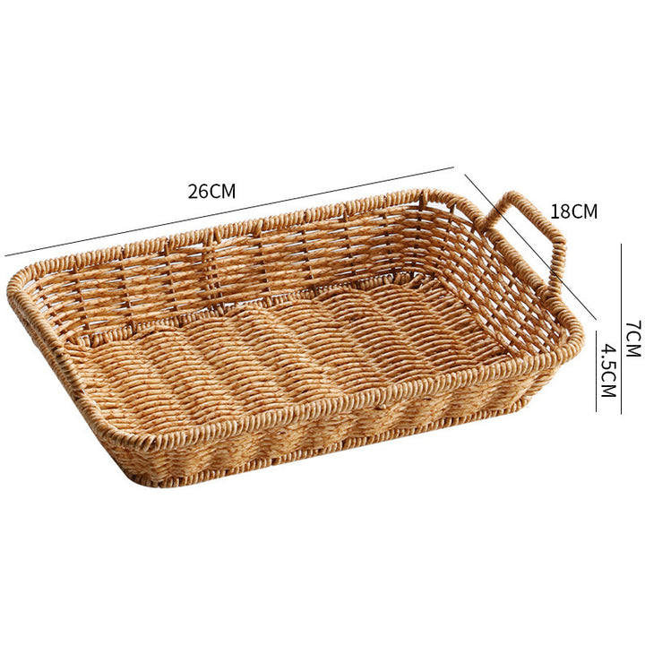 Rectangular Woven Storage Basket Stornfield