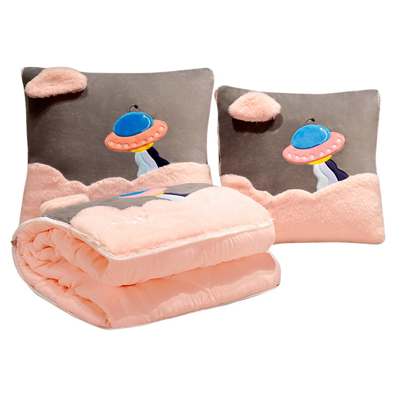 Plush Cushion Set with Cactus Design Stornfield
