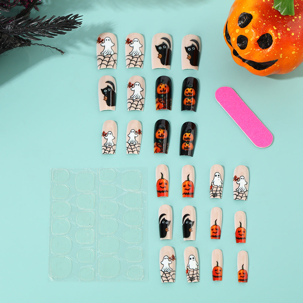 Creative Halloween Art Nails Set Stornfield
