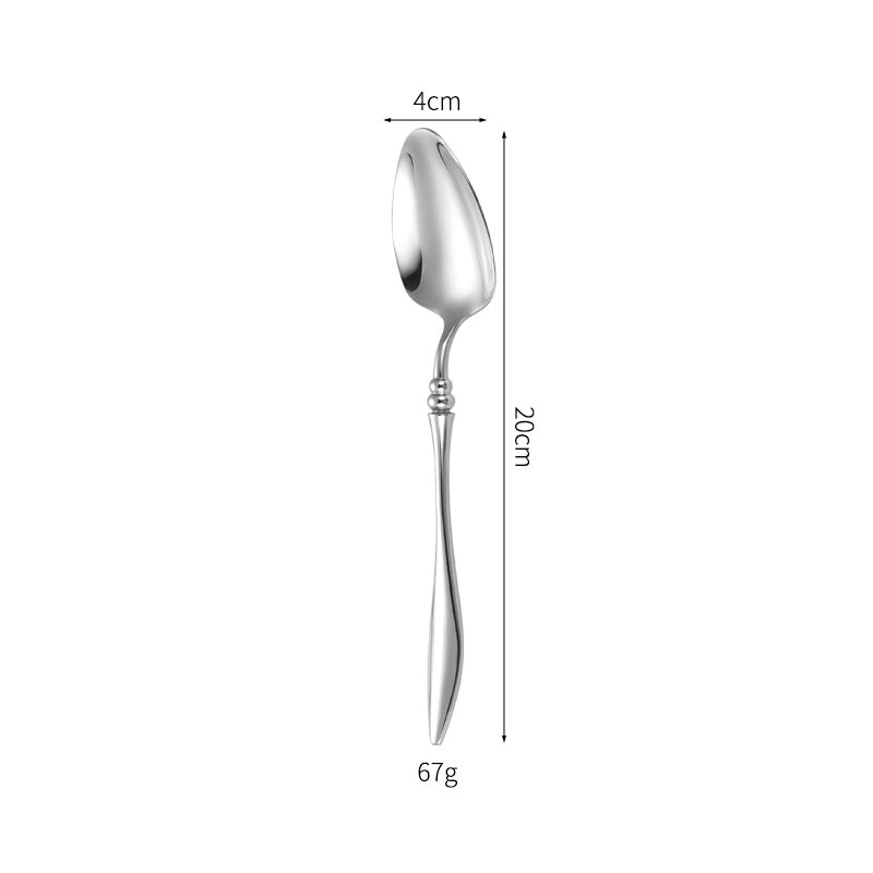 Elegant table knife with fine wave pattern Stornfield