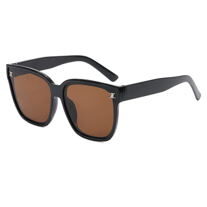 Women's Fashionable oversized sunglasses with diamond-shaped lenses Stornfield
