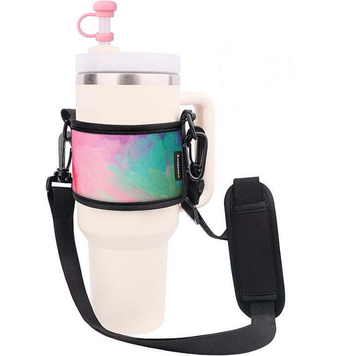 Unisex Portable Cup Holder with Shoulder Strap Stornfield
