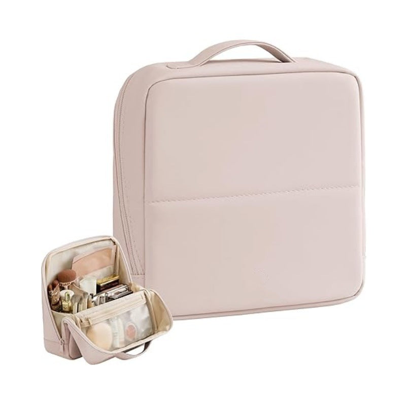 Cosmetic bag with elegant organizer Stornfield