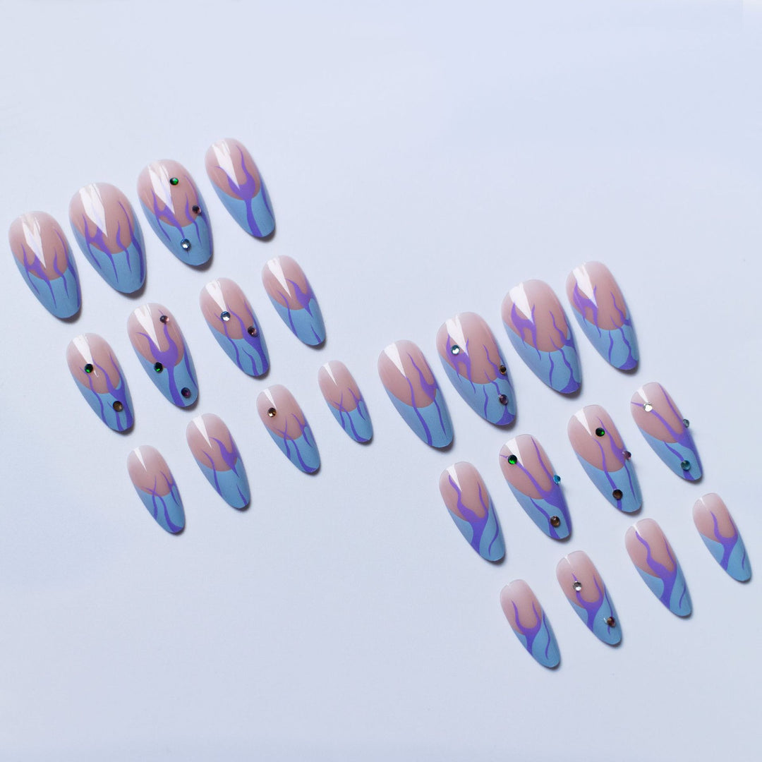 Elegant Abstract Nail Art Design Kit