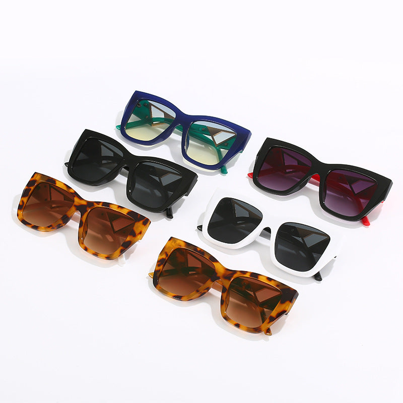 Women's Oversized Sunglasses with Modern Geometric Design and Elegant Metal Accent Stornfield