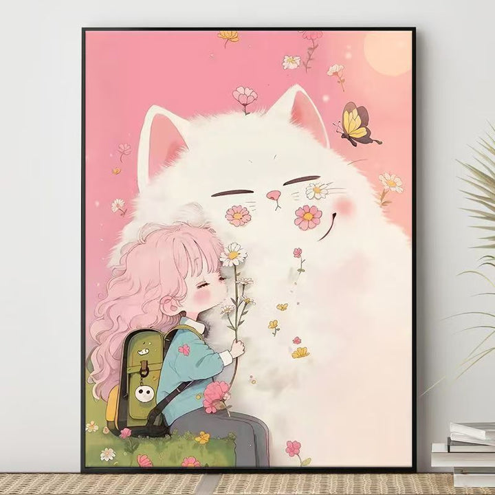 Cute Character Illustration Canvas Art Stornfield
