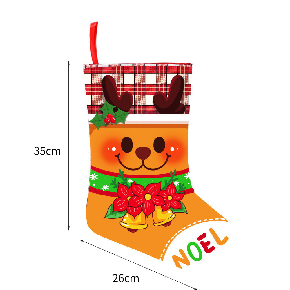 Christmas Themed Decorative Stocking