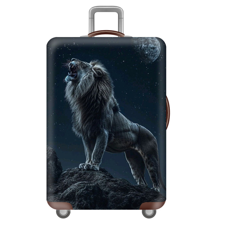 Unisex Hard-shell Suitcase with Impressive Futuristic City Design Stornfield