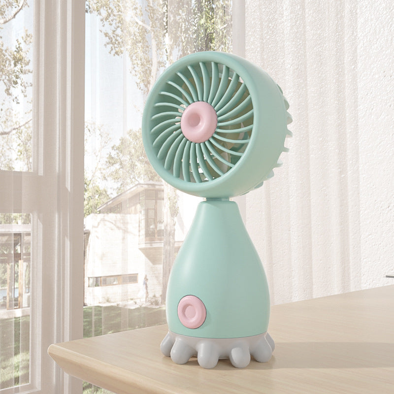 Unisex Handheld Fan with Flexible Tilt Angle Stornfield