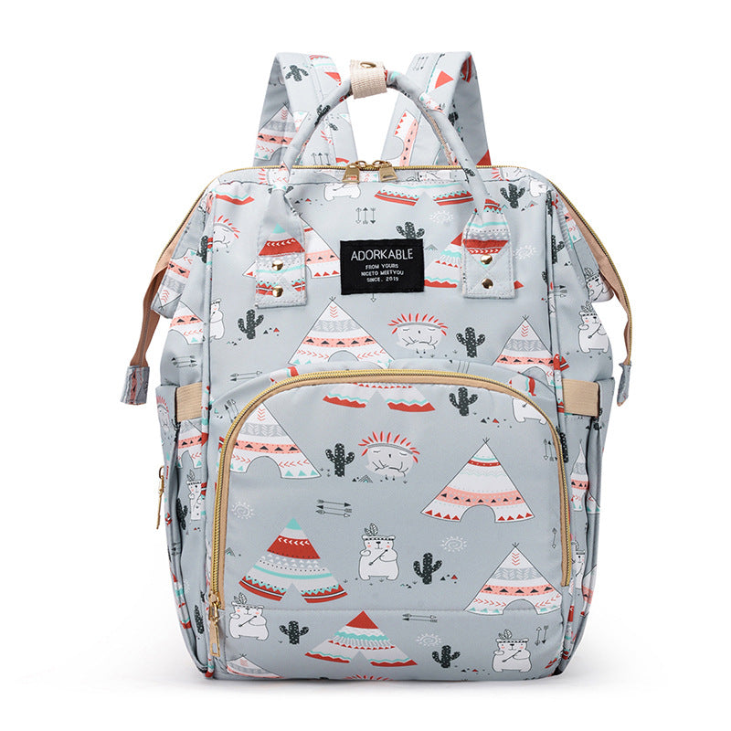 Playful Unicorn Print Diaper Backpack Stornfield