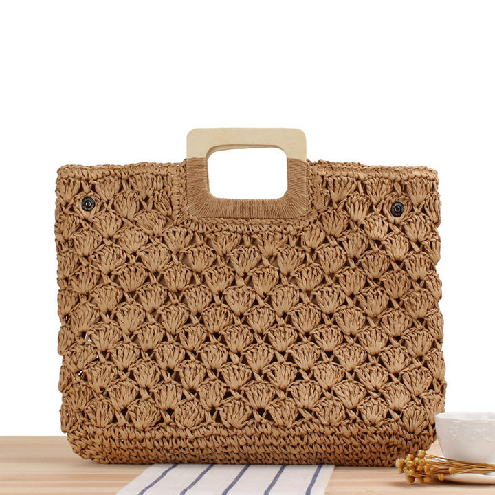 Macrame Tote Bag with Stylish Handle Stornfield