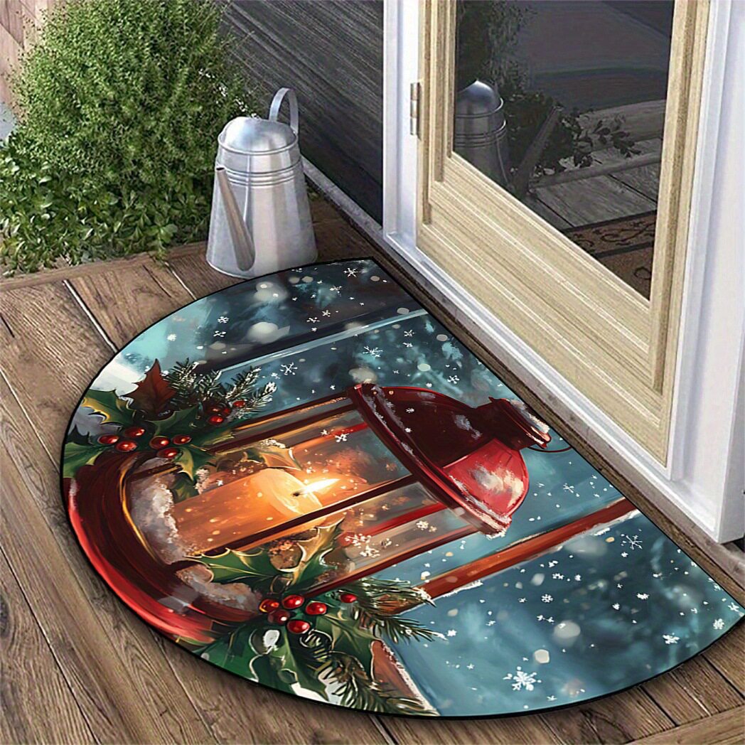 Festive Holiday-Themed Welcome Mat Stornfield