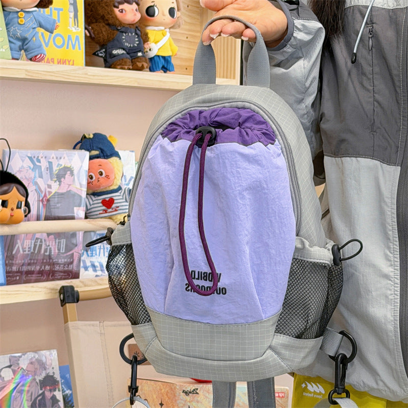 Compact Drawstring Closure Backpack Stornfield