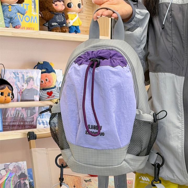 Compact Drawstring Closure Backpack Stornfield