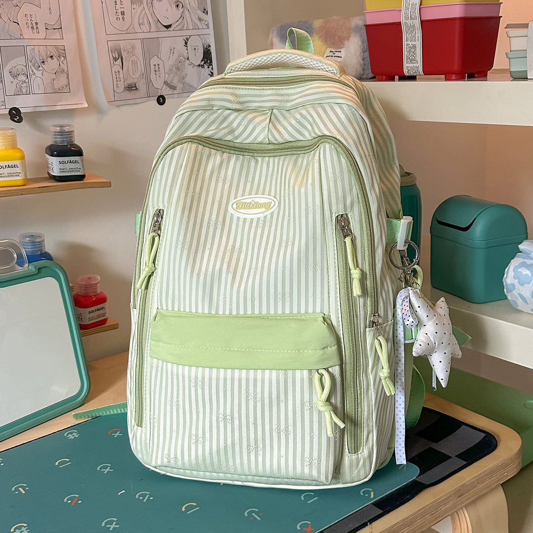 Stylish Striped Backpack Stornfield