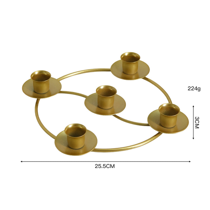 Geometric Multi-Candle Holder