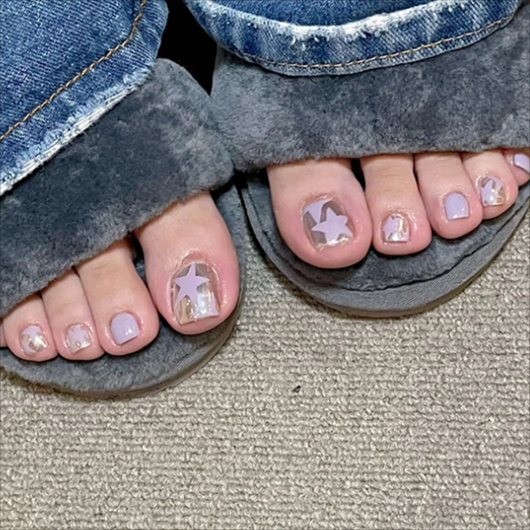 Decorative Star Accent Nail Art