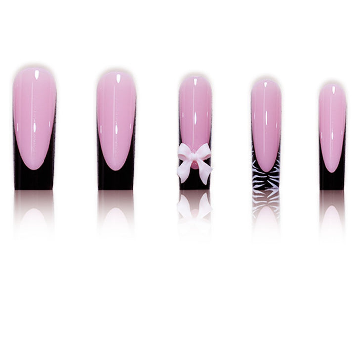 Elegant Decorative Press-On Nail Art Extensions Stornfield