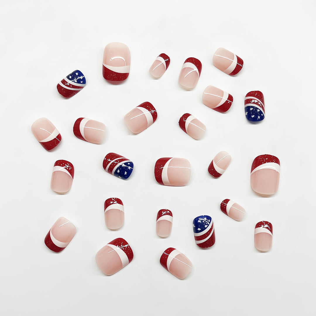 Themed Press-On Nail Art Stornfield