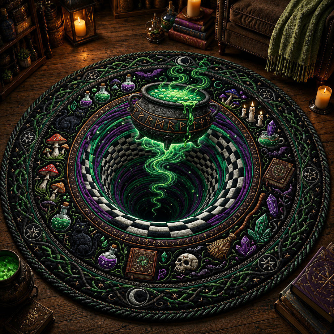 Halloween-Inspired Decorative Area Rug