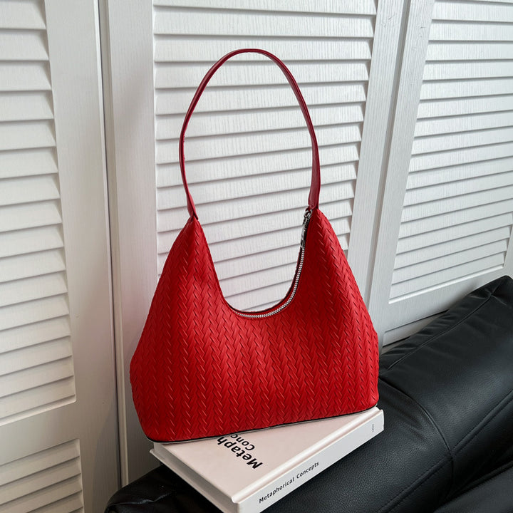Textured Woven Shoulder Bag Stornfield