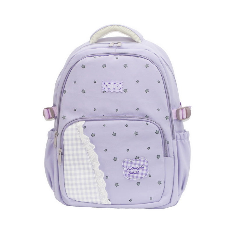 Fun-Patterned Lightweight Backpack Stornfield