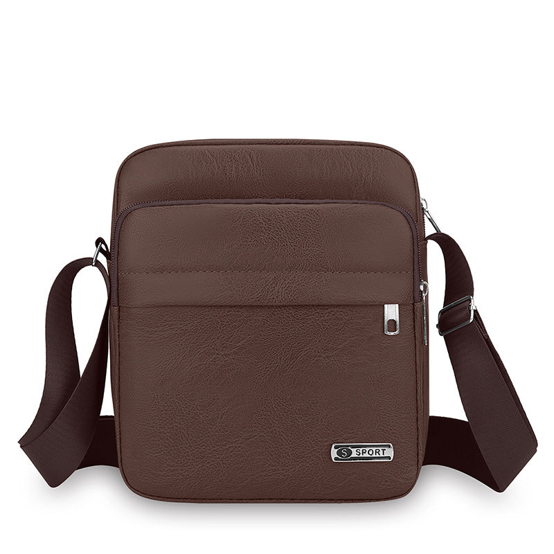 Multifunctional Casual Leather Messenger Bag Stornfield