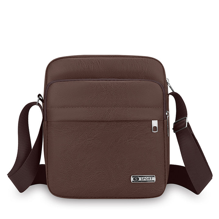 Multifunctional Casual Leather Messenger Bag Stornfield