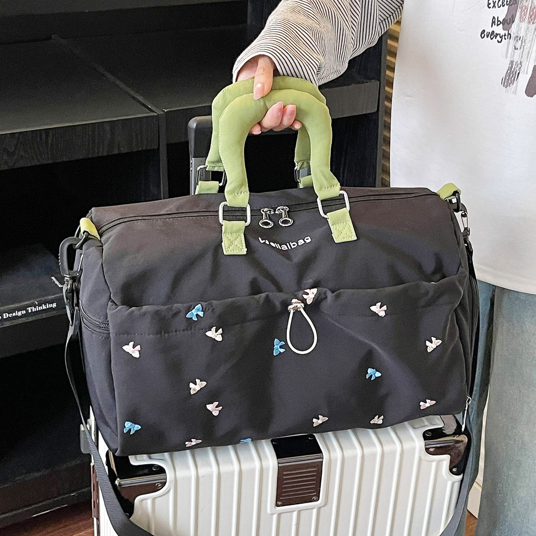 Multifunctional Embroidered Duffel Bag Stornfield