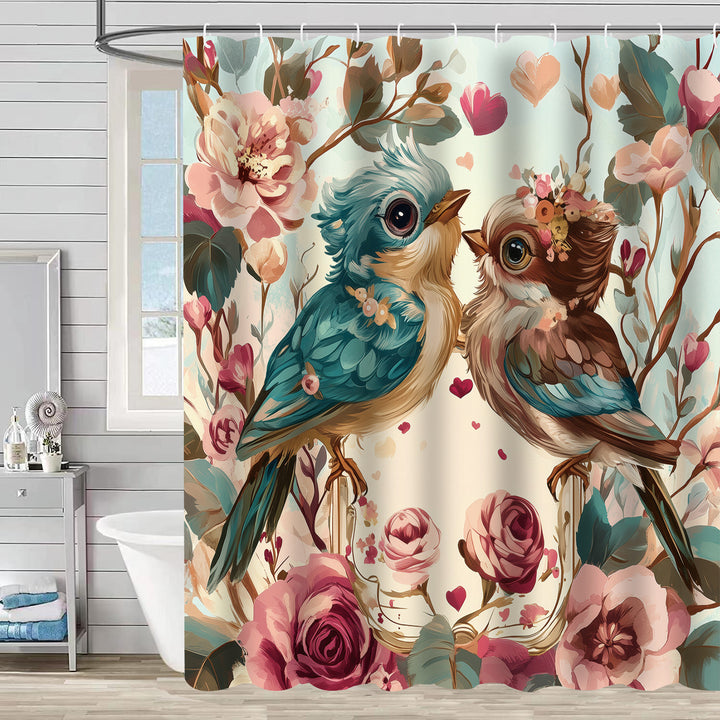 Nature-Inspired Shower Curtain Stornfield