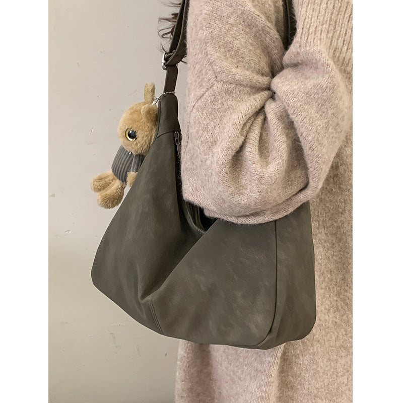 Elegant Leather Hobo Bag