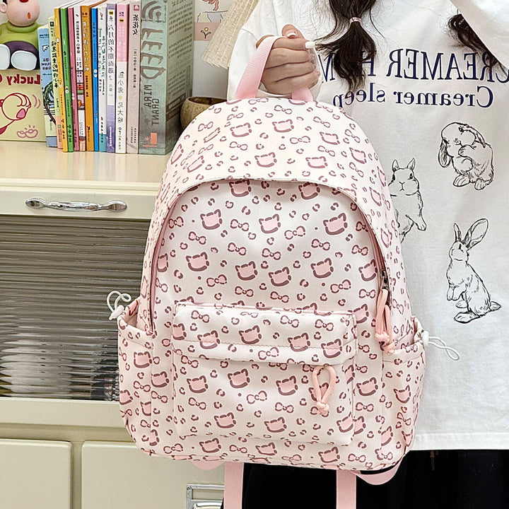 Adorable Character Print Backpack Stornfield