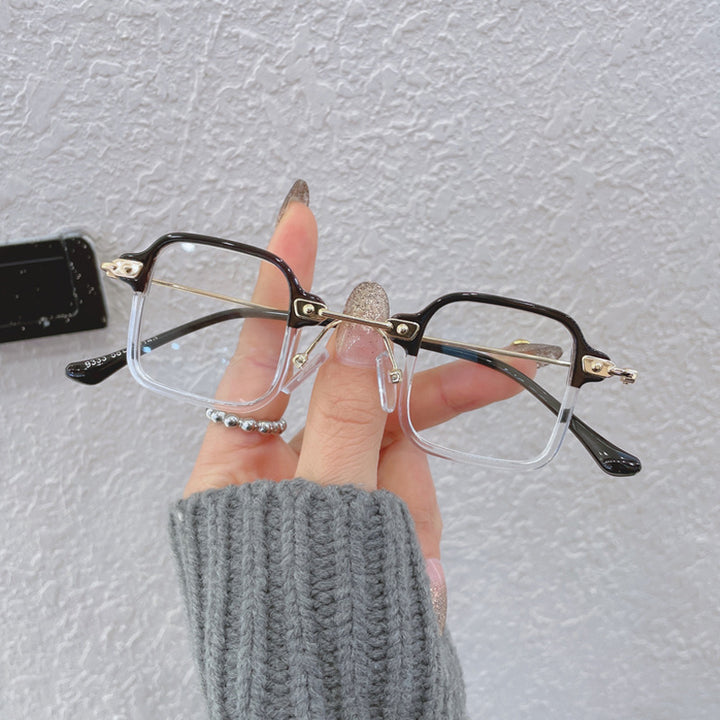 Ladies square fashion sunglasses with stylish metal frame Stornfield