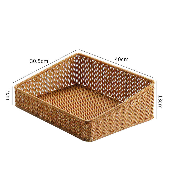 Elegant Woven Storage Tray Stornfield
