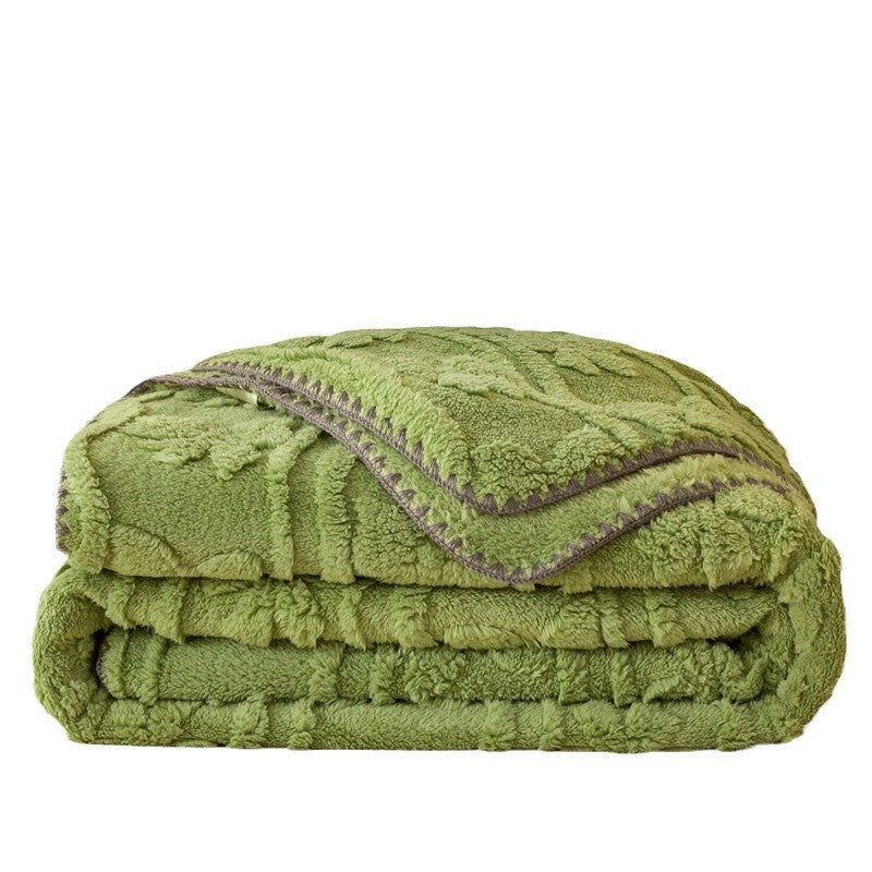 Ladies Cozy and Soft Blanket with Floral Pattern Stornfield