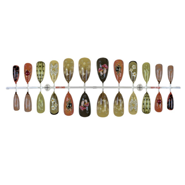 Artistic Themed Press-On Nail Set Stornfield 1787294329