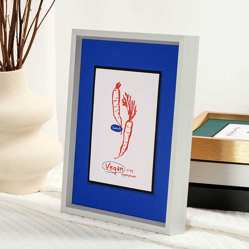 Premium Black Wooden Picture Frame for Home