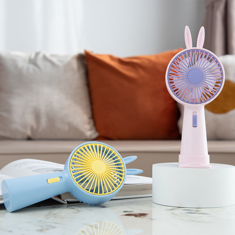Creative Rabbit Ears Handheld Fan Stornfield