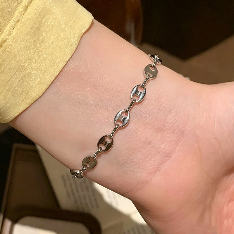 Modern Chunky Linked Chain Necklace Stornfield