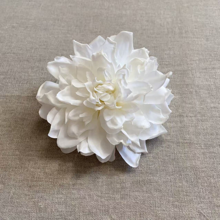 Lifelike Floral Hair Brooch