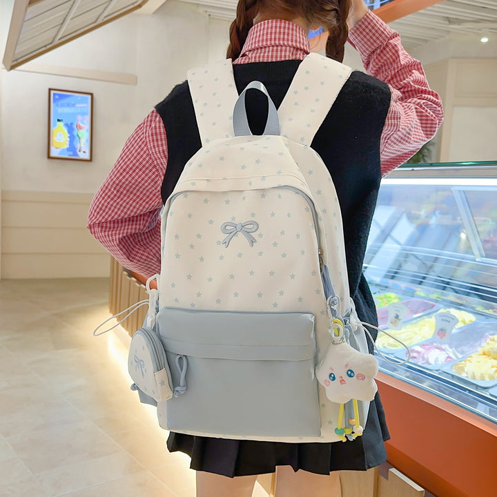 Backpack with Playful Design and Creative Storage Solutions Stornfield