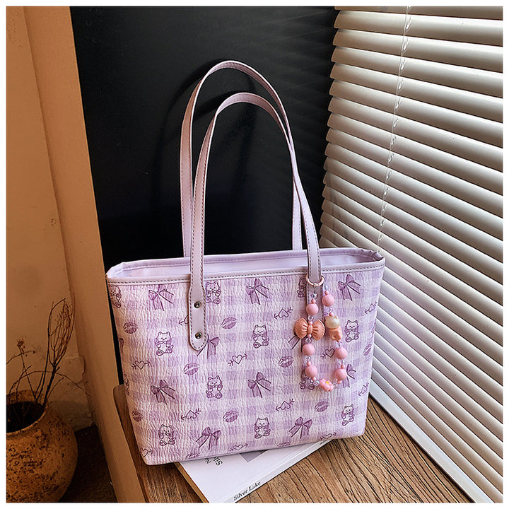 Chic Floral Patterned Tote Bag Stornfield