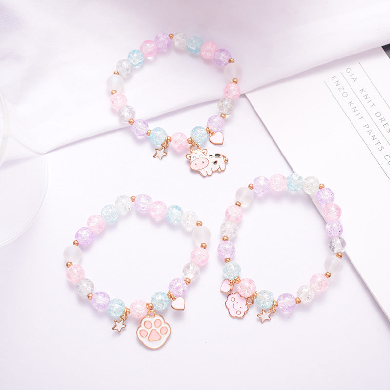 Whimsical Beaded Charm Bracelet Stornfield